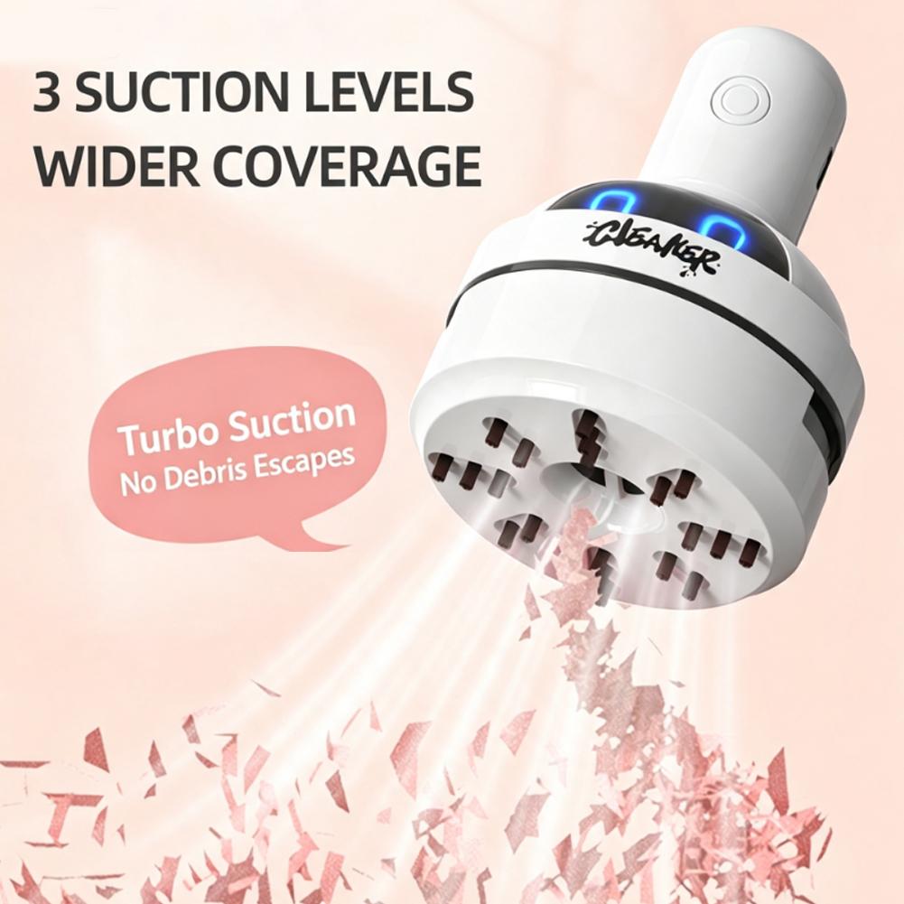 Mini Desktop Vacuum Cleaner For Eraser Dust - Mini Masaüstü Elektrikli Süpürge, Sevimli Robot