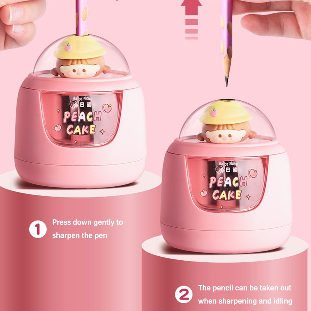 Sevimli Karikatür Pil Şarj Ele - Electric Pencil Sharpener Usb incelemesi ve fiyatı